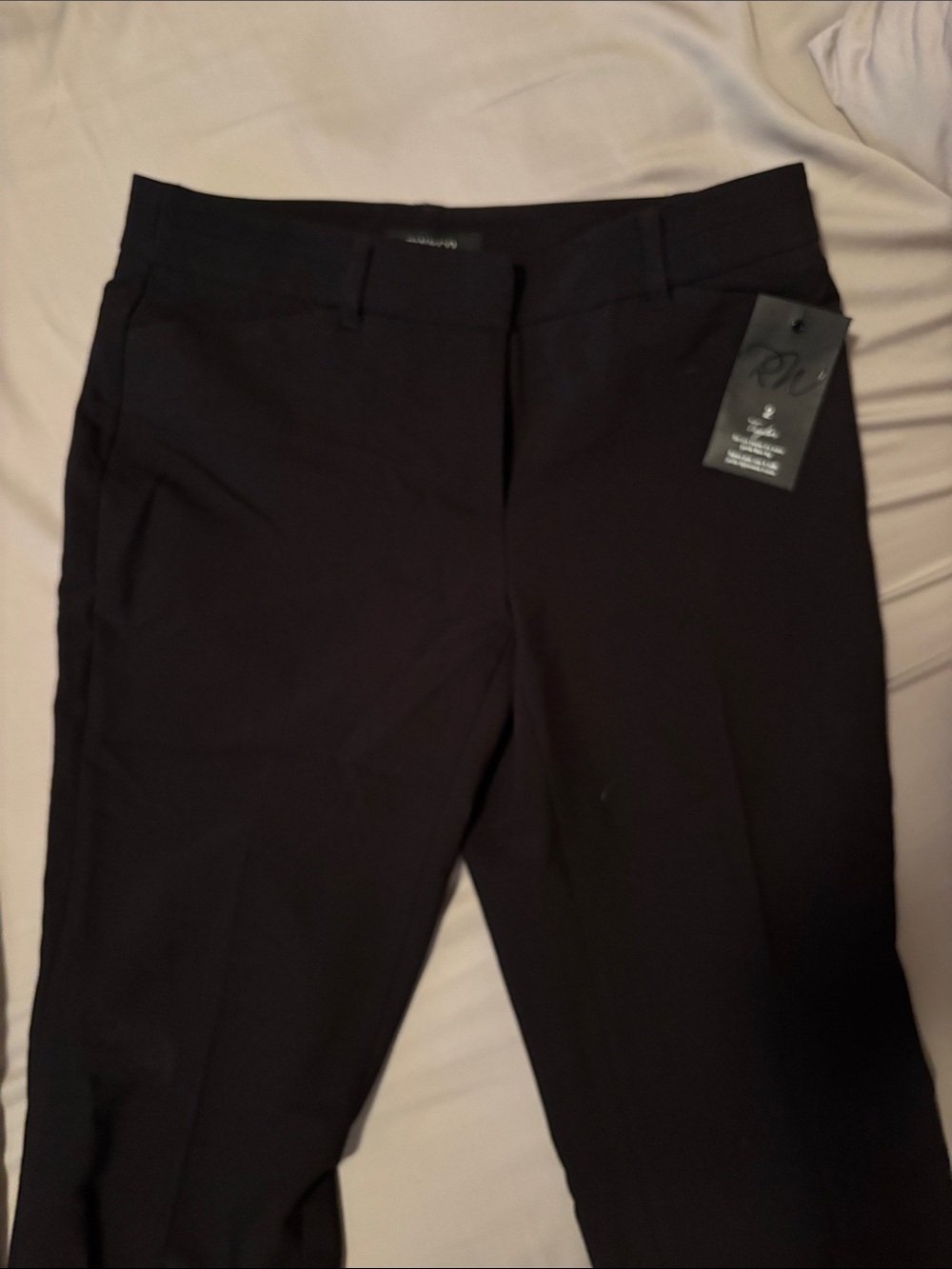 RW&CO. Black Boot Cut Dress Pants